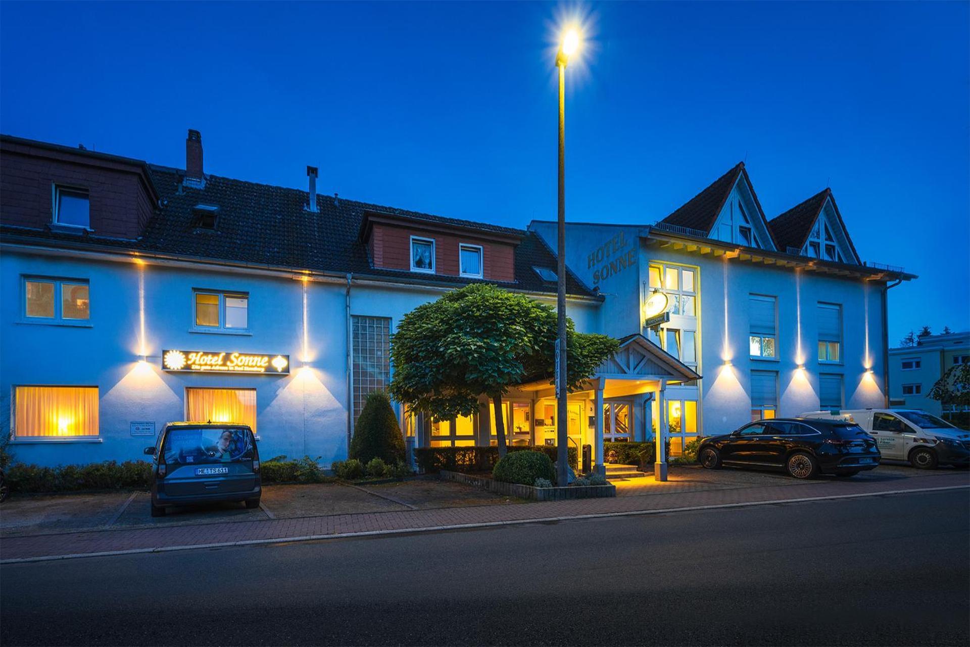 Hotel Sonne บาดฮอมบูร์ก ฟอร์ แดร์เฮอเฮอ ภายนอก รูปภาพ